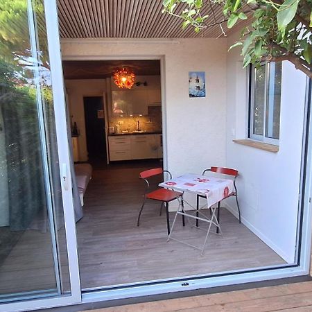 Studio Confortable Au Calme Proche Du Port Et De La Plage Grande Terrasse Et Parking Residence Le Grand Large 滨海圣芒德里耶 外观 照片