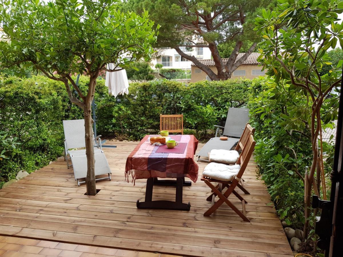 Studio Confortable Au Calme Proche Du Port Et De La Plage Grande Terrasse Et Parking Residence Le Grand Large 滨海圣芒德里耶 外观 照片