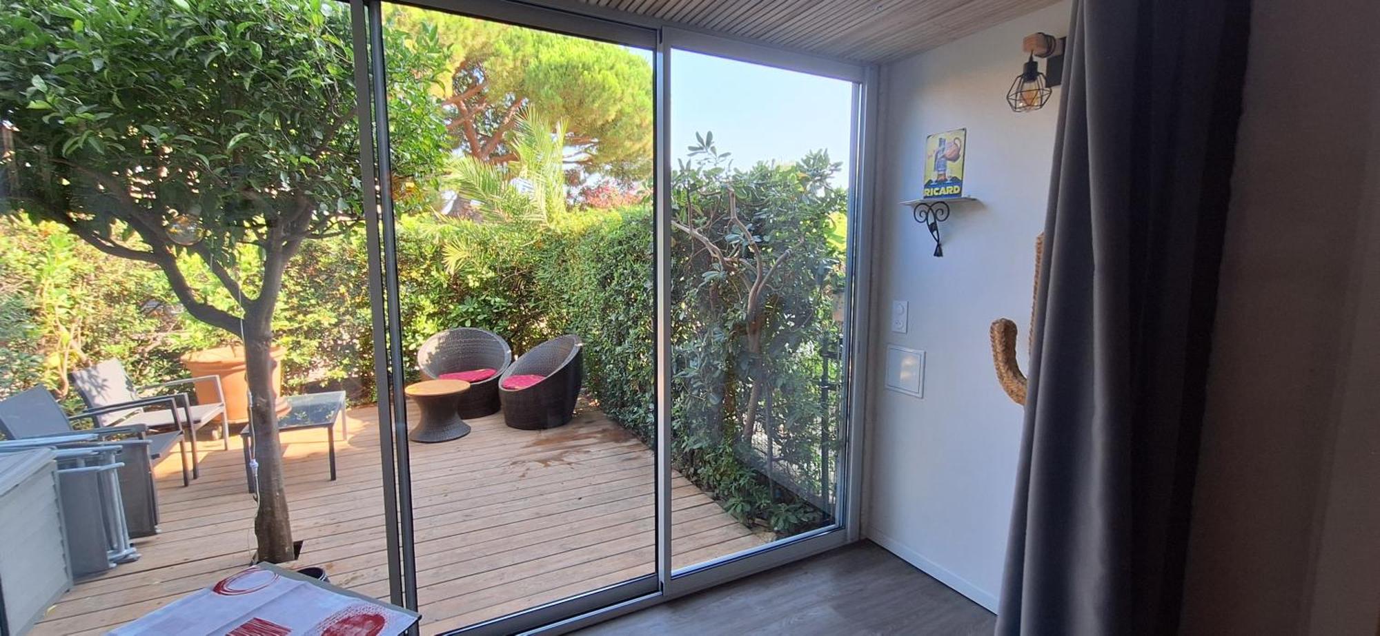 Studio Confortable Au Calme Proche Du Port Et De La Plage Grande Terrasse Et Parking Residence Le Grand Large 滨海圣芒德里耶 外观 照片